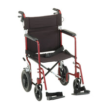 Load image into Gallery viewer, Nova 20" Transport Chair with 12″ Rear Wheels