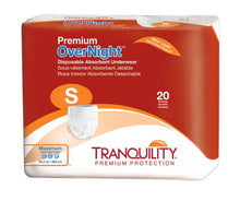 Load image into Gallery viewer, Unisex Adult Absorbent Underwear Tranquility® Premium OverNight™ Pull On with Tear Away Seams