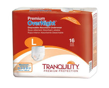 Load image into Gallery viewer, Unisex Adult Absorbent Underwear Tranquility® Premium OverNight™ Pull On with Tear Away Seams