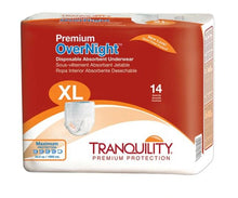 Load image into Gallery viewer, Unisex Adult Absorbent Underwear Tranquility® Premium OverNight™ Pull On with Tear Away Seams