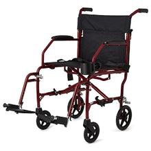 Load image into Gallery viewer, Medline Ultra Lightweight Transport Chair