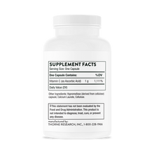 Load image into Gallery viewer, Ascorbic Acid 60 Capsules