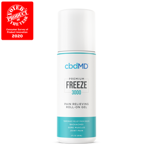 CBD Freeze Roller - 3000 mg - 3 oz