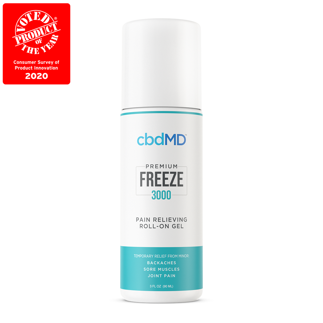 CBD Freeze Roller - 3000 mg - 3 oz