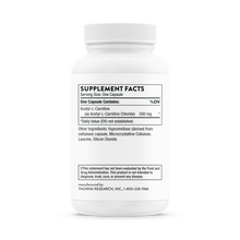 Load image into Gallery viewer, Acetyl-L-Carnitine 60 Capsules