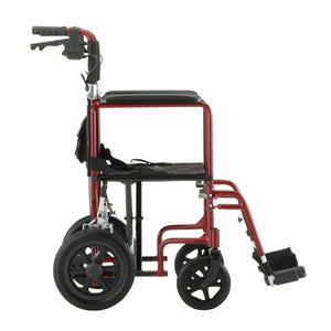 Nova 20" Transport Chair with 12″ Rear Wheels