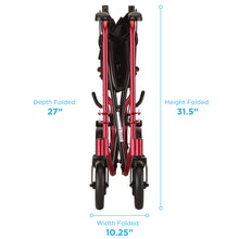 Load image into Gallery viewer, Nova 20&quot; Transport Chair with 12″ Rear Wheels
