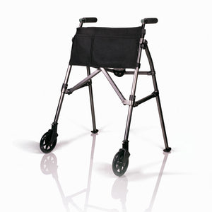 Stander EZ Fold-N-Go Walker - Black Walnut