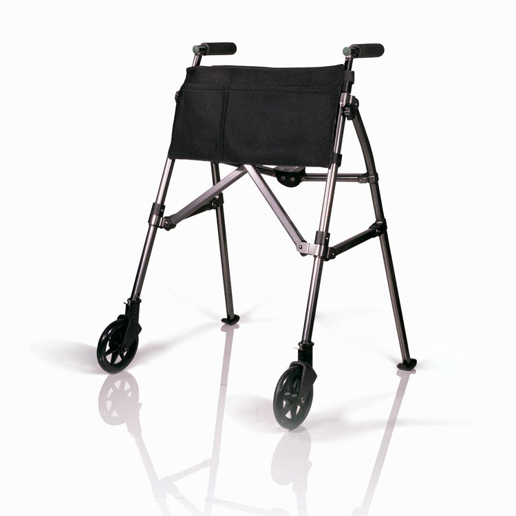 Stander EZ Fold-N-Go Walker - Black Walnut