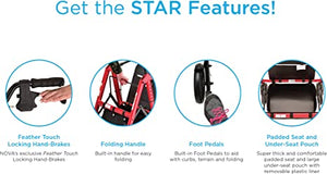 Nova Star 8 Rollator Walker