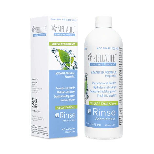 StellaLife VEGA Oral Care Peppermint Rinse