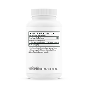 Riboflavin 5'-Phosphate (B2) 60 Capsules