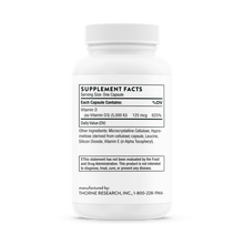 Load image into Gallery viewer, Vitamin D-5,000 60 Capsules
