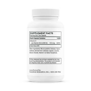 Vitamin D-5,000 60 Capsules