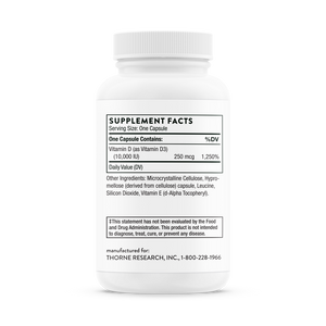 Vitamin D-10,000 60 Capsules