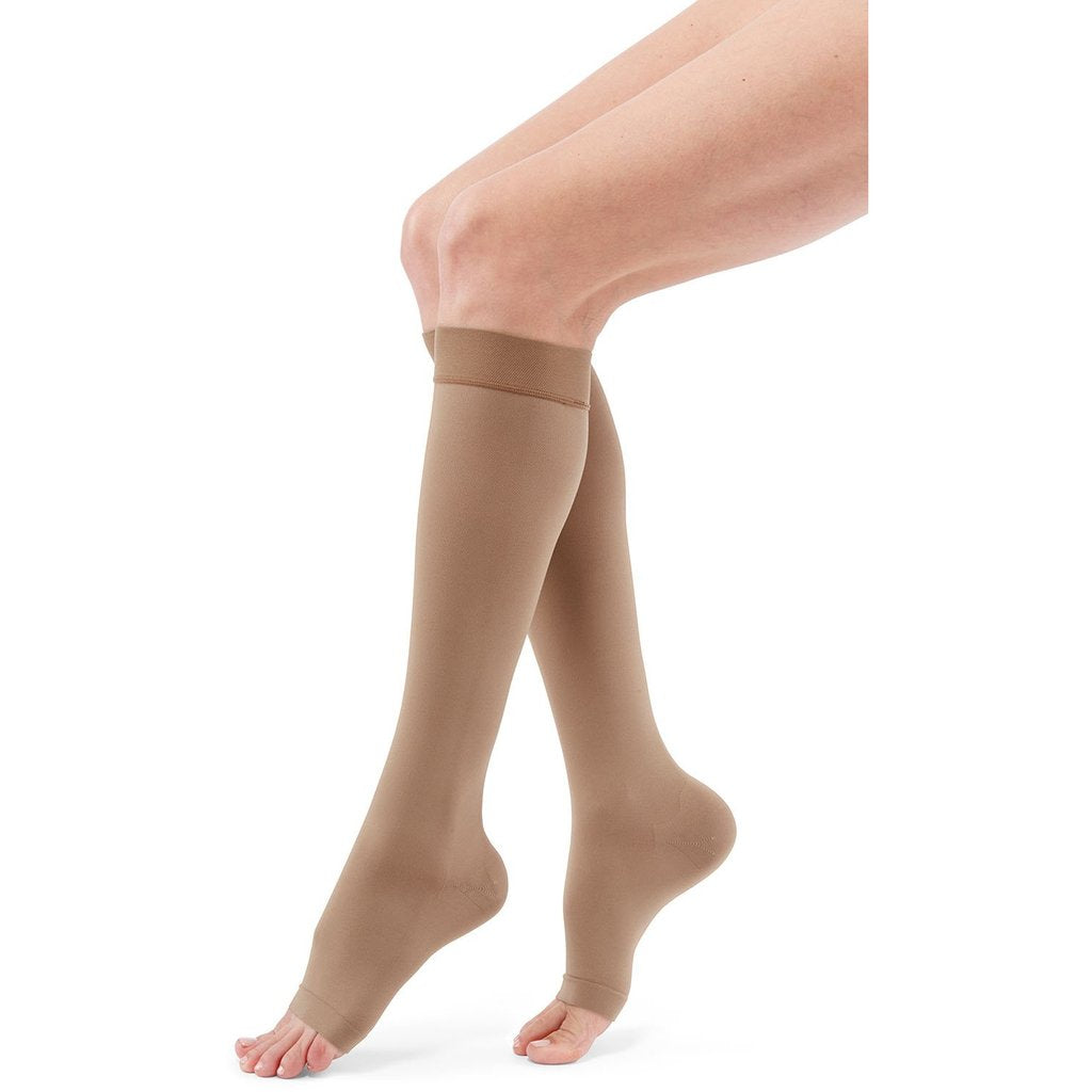 Duomed Advantage 15-20 mmHg calf open toe petite