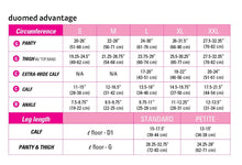 Load image into Gallery viewer, Duomed Advantage 30-40 mmHg panty open toe petite
