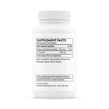 Load image into Gallery viewer, Iodine &amp; Tyrosine 60 Capsules
