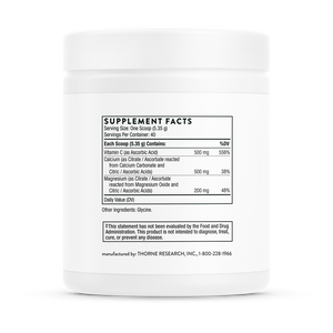Cal-Mag Citrate + Vitamin C  40 Servings