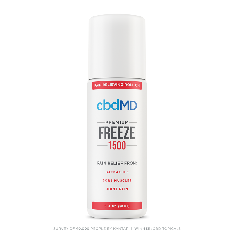 CBD Freeze Roller - 1500 mg - 3 oz