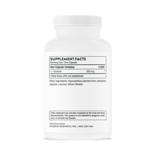 Load image into Gallery viewer, L-Tyrosine 90 Capsules
