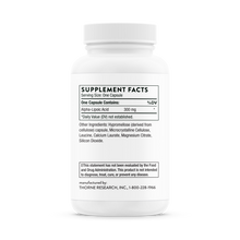 Load image into Gallery viewer, Alpha-Lipoic Acid 60 Capsules
