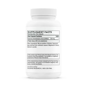 PharmaGABA-100 60 Capsules