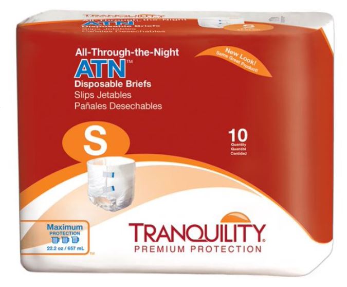 Unisex Adult Incontinence Brief Tranquility® With Tabs