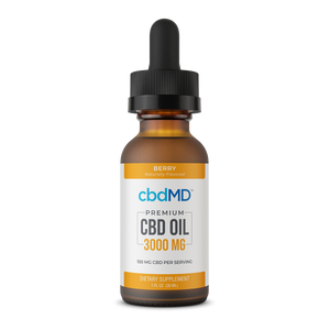 CBD Oil Tincture - Berry - 3000 mg - 30 mL
